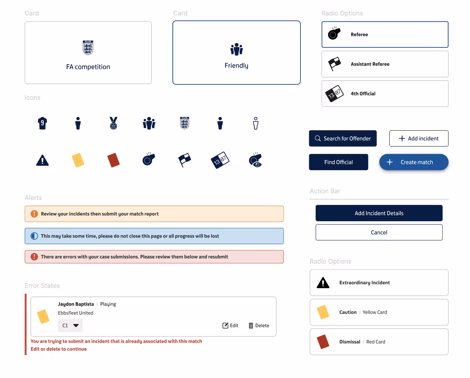 The Football Association — project screenshot 7