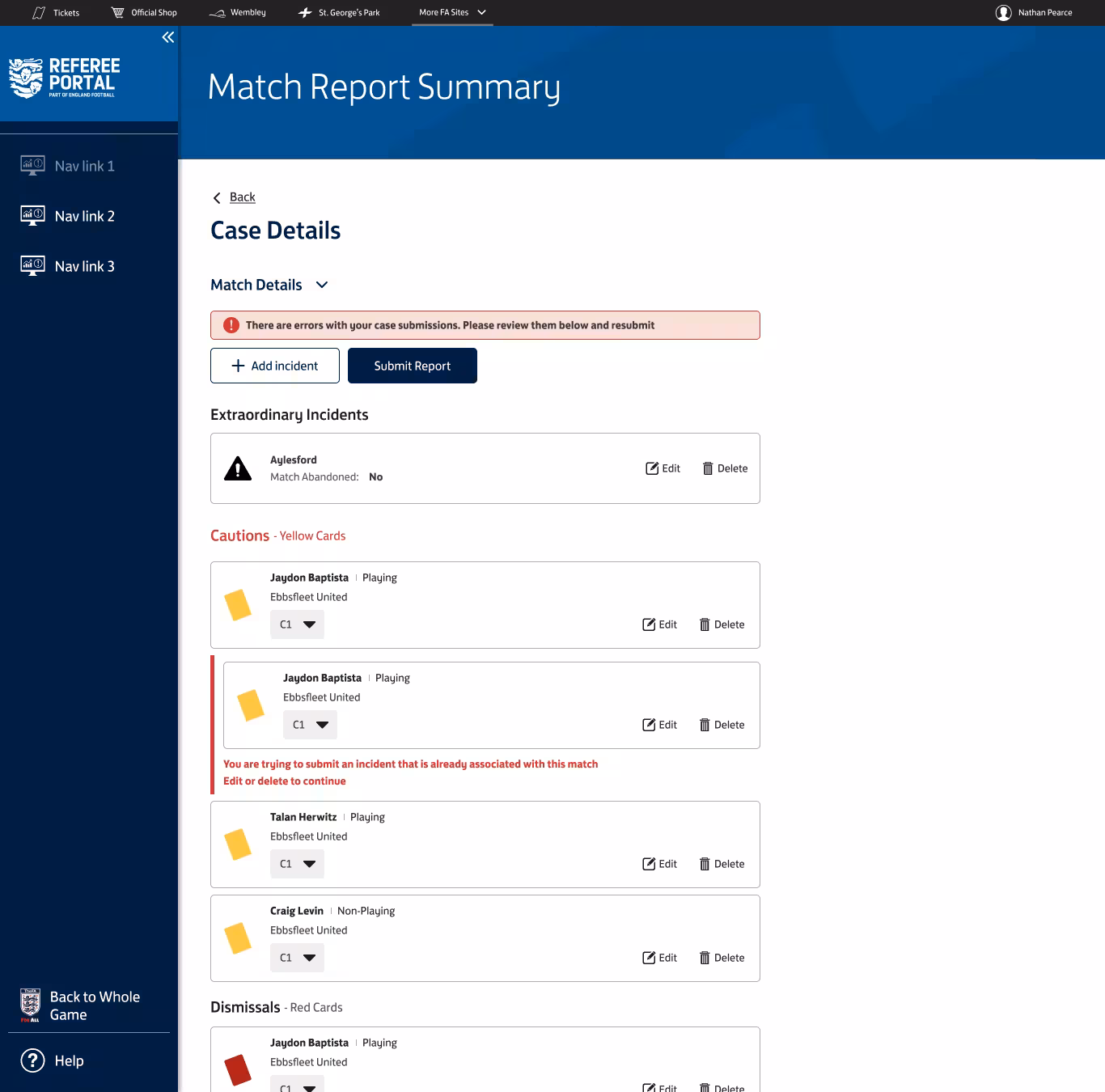 The Football Association — project screenshot 9